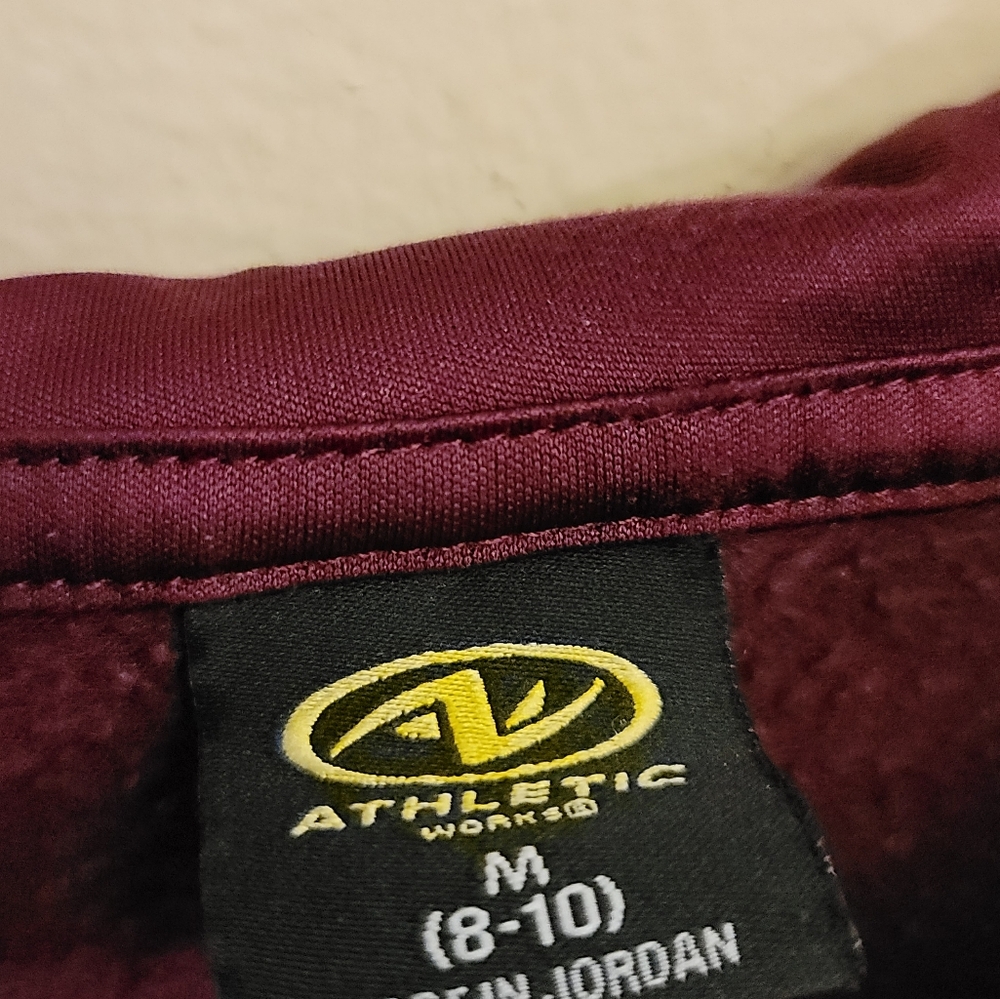 Athletic Works sweatshirt. Draw string with ful front pocket. Ladies 8/10. EUC. - Picture 3 of 3